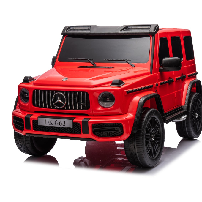 Elbil barn Mercedes AMG G63, Röd